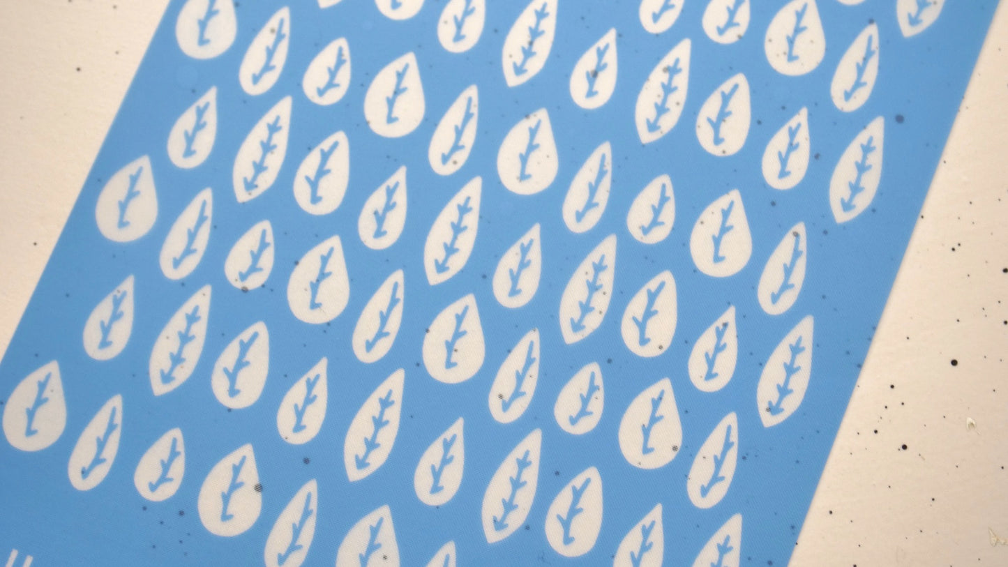 Boho Leaves Silkscreen image 1