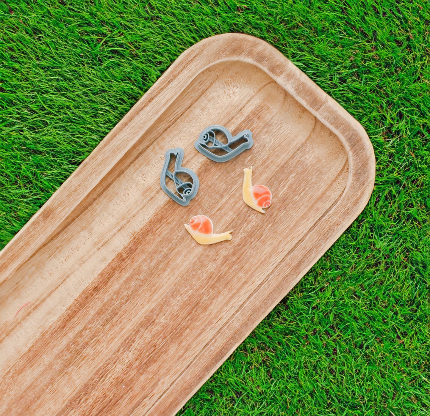 Snail Polymer Clay Cutter image 0