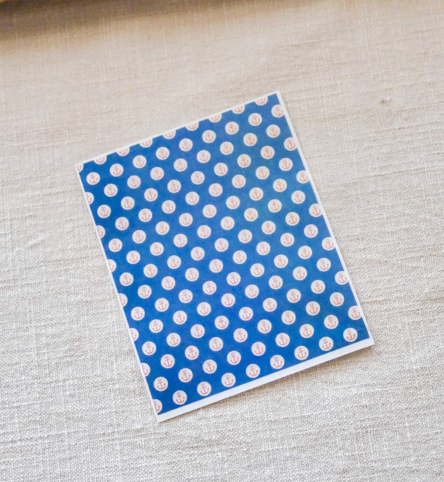 Navy Nautical Transfer Sheets image 0