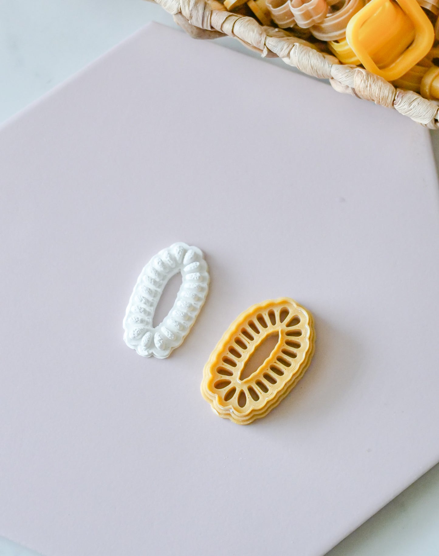 Oblong Stone Polymer Clay Cutter image 0