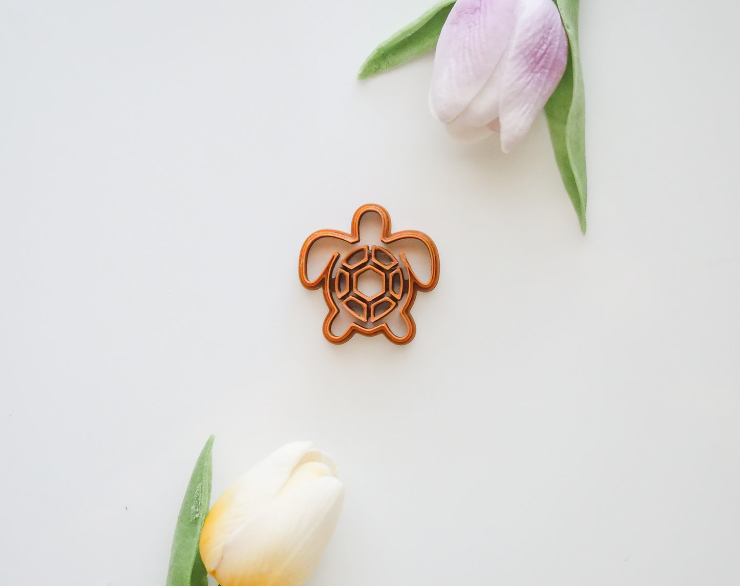 Sea Turtle Polymer Clay Cutter image 0