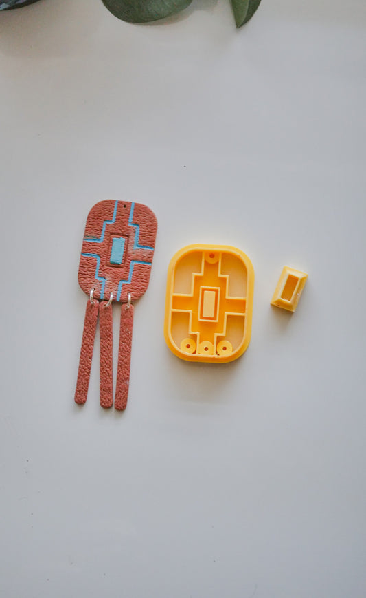 Boho Stone Polymer Clay Cutter image 1