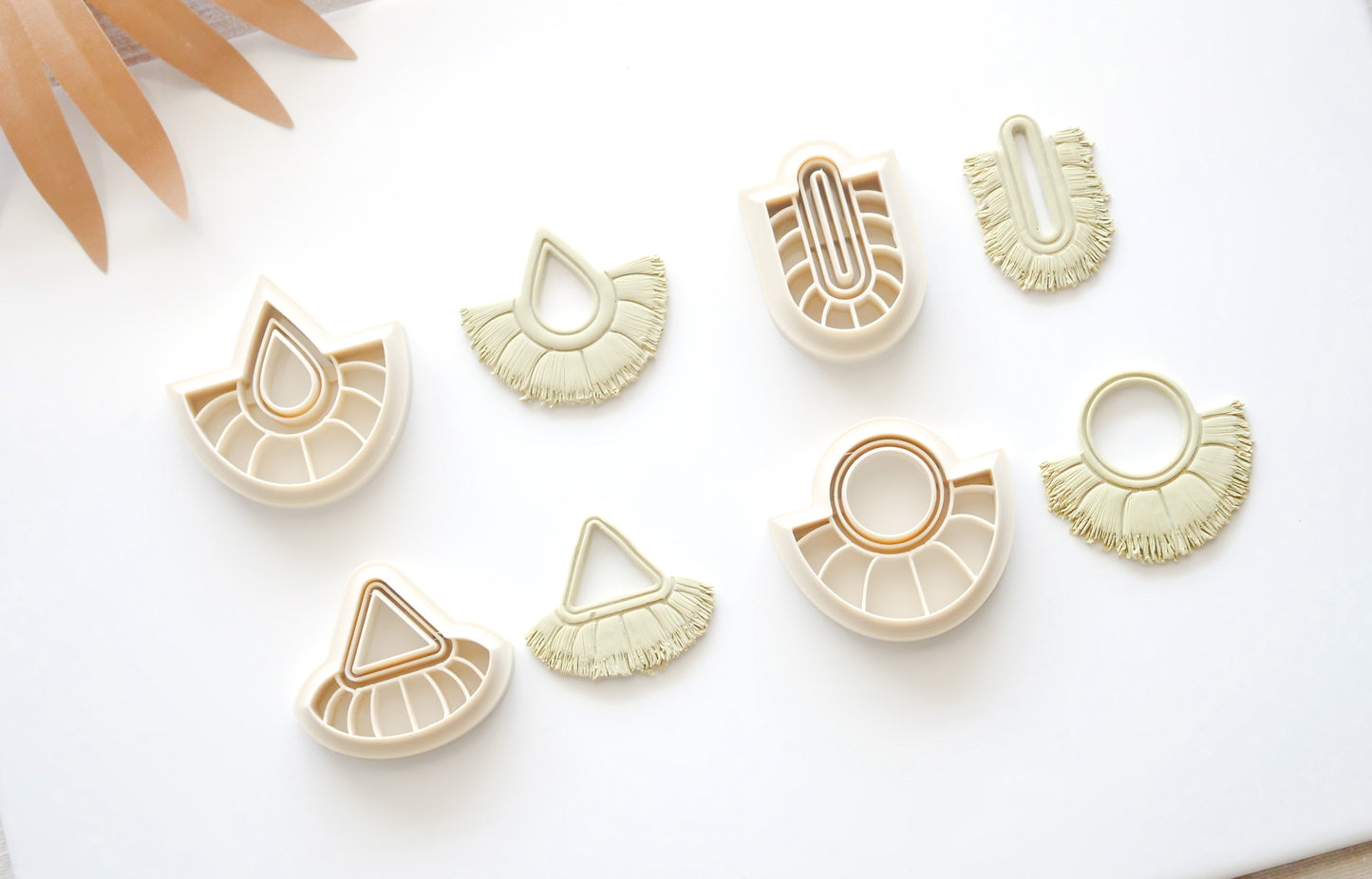 Macrame Polymer Clay Cutter Set image 0