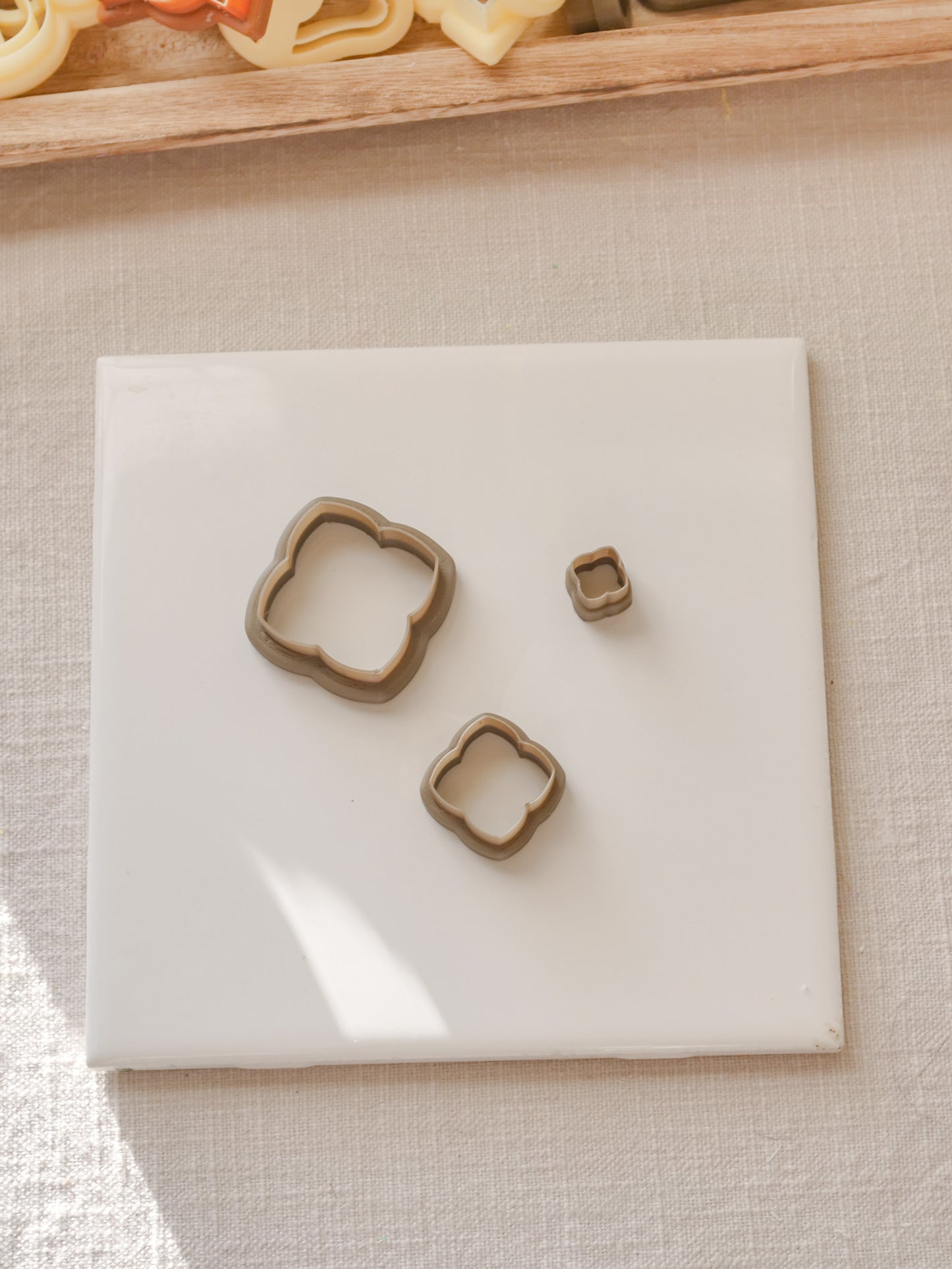 Moroccan Shape Polymer Clay Cutter image 0