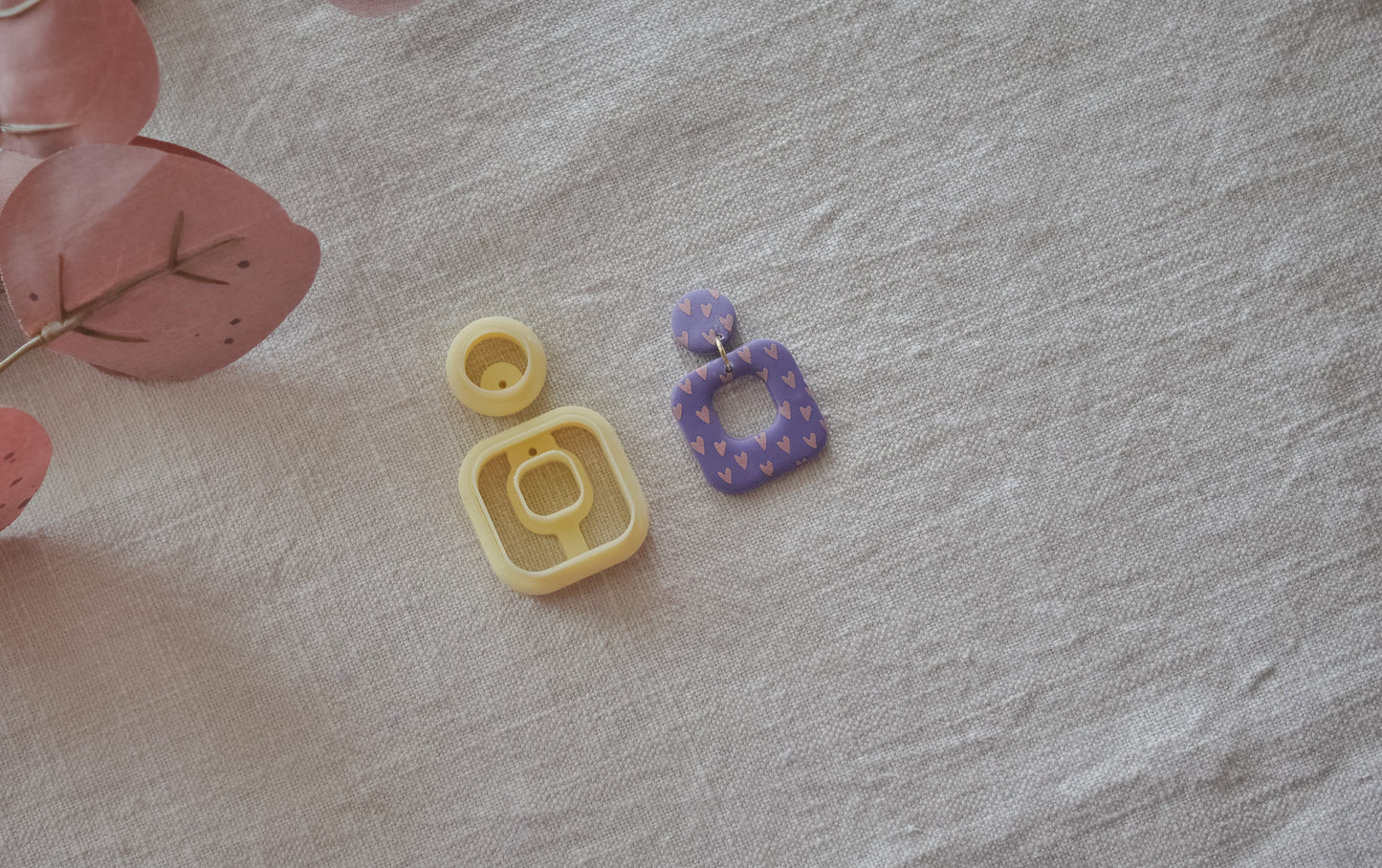 Rounded Square Polymer Clay Cutter Set image 0