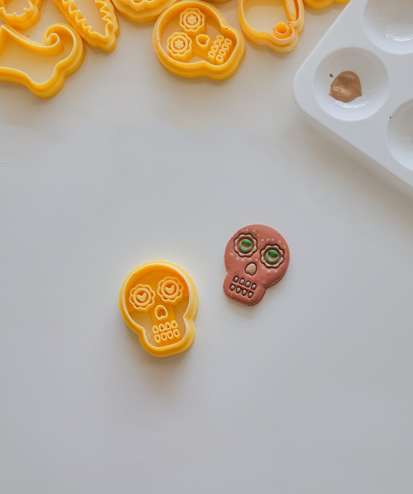Calavera Polymer Clay Cutter image 2