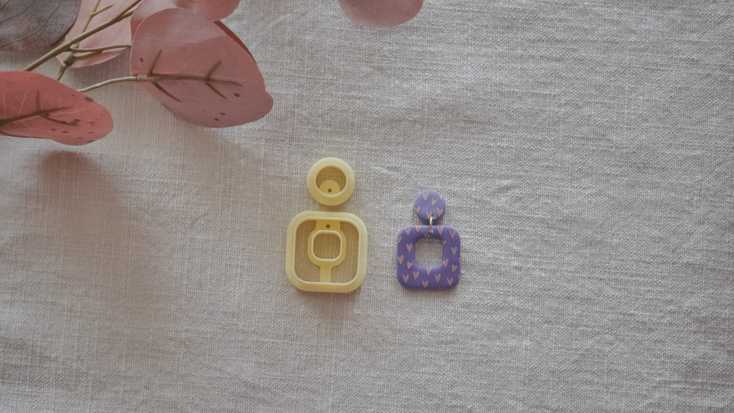 Rounded Square Polymer Clay Cutter Set image 2
