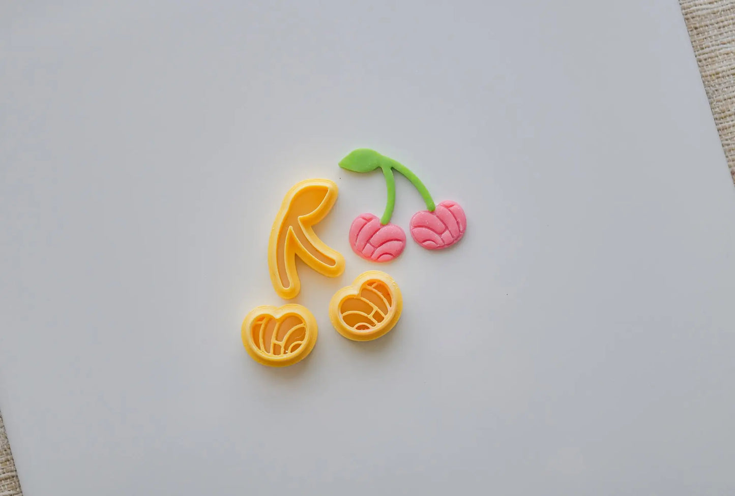 Concha Cherries Polymer Clay Cutter Set image 4