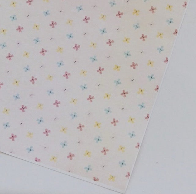 Pink Butterflies Transfer Sheet image 1