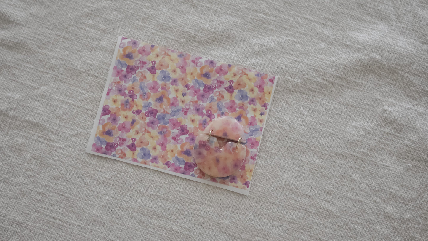 Watercolor Floral Pattern Transfer Sheets image 2