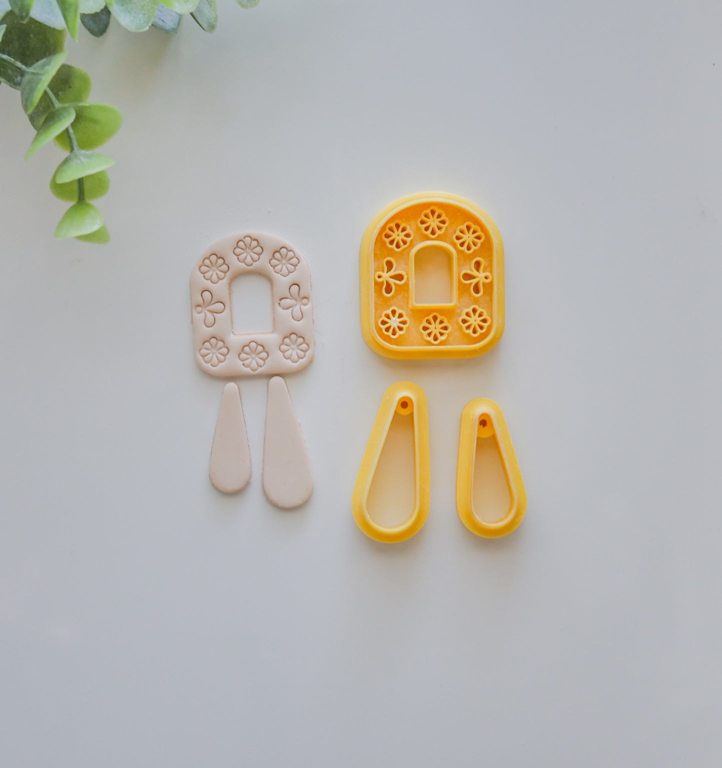 Flower Inspired Polymer Clay Cutter image 0