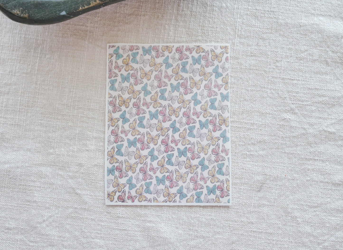 Vintage Butterfly Polymer Clay Transfer Sheets image 0