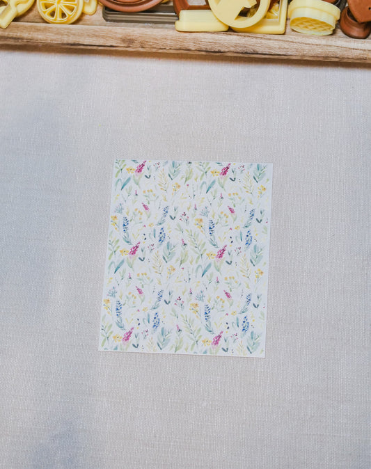 Pastel Spring Transfer Sheet image 1