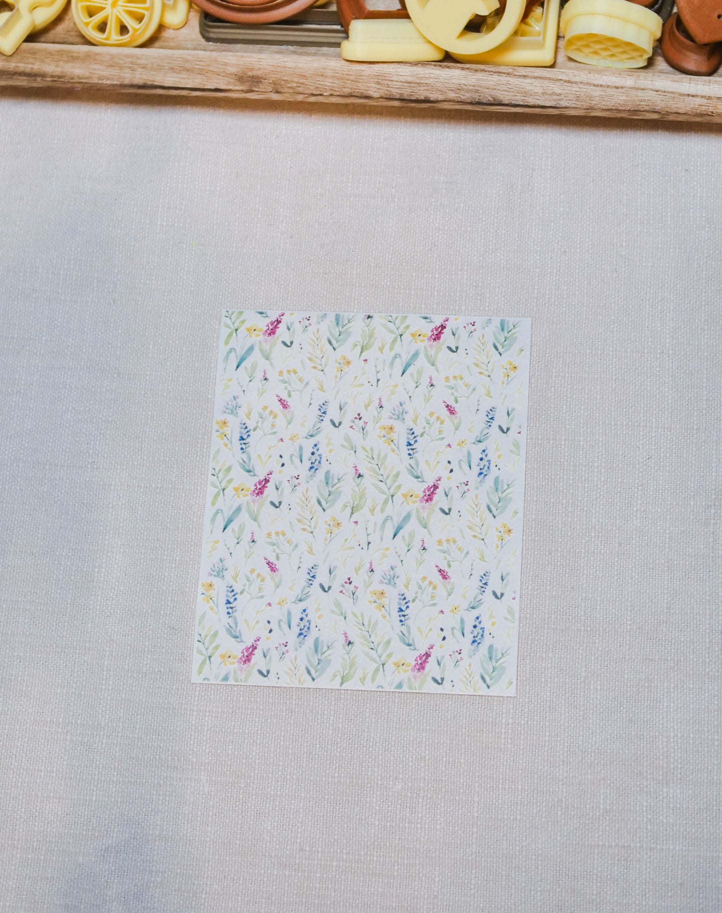 Pastel Spring Transfer Sheet image 1