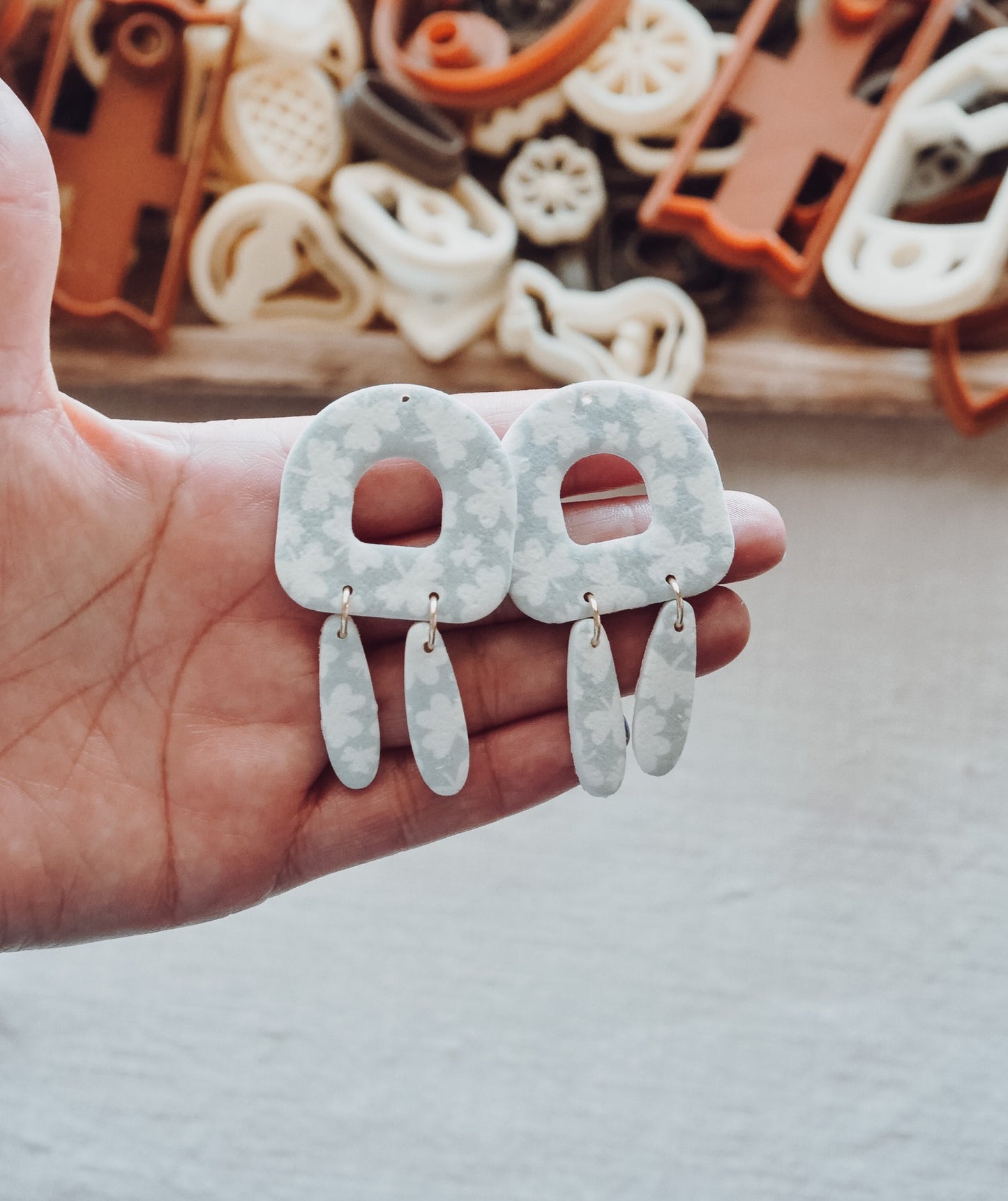 Shamrock Polymer Clay Transfer Sheet image 1