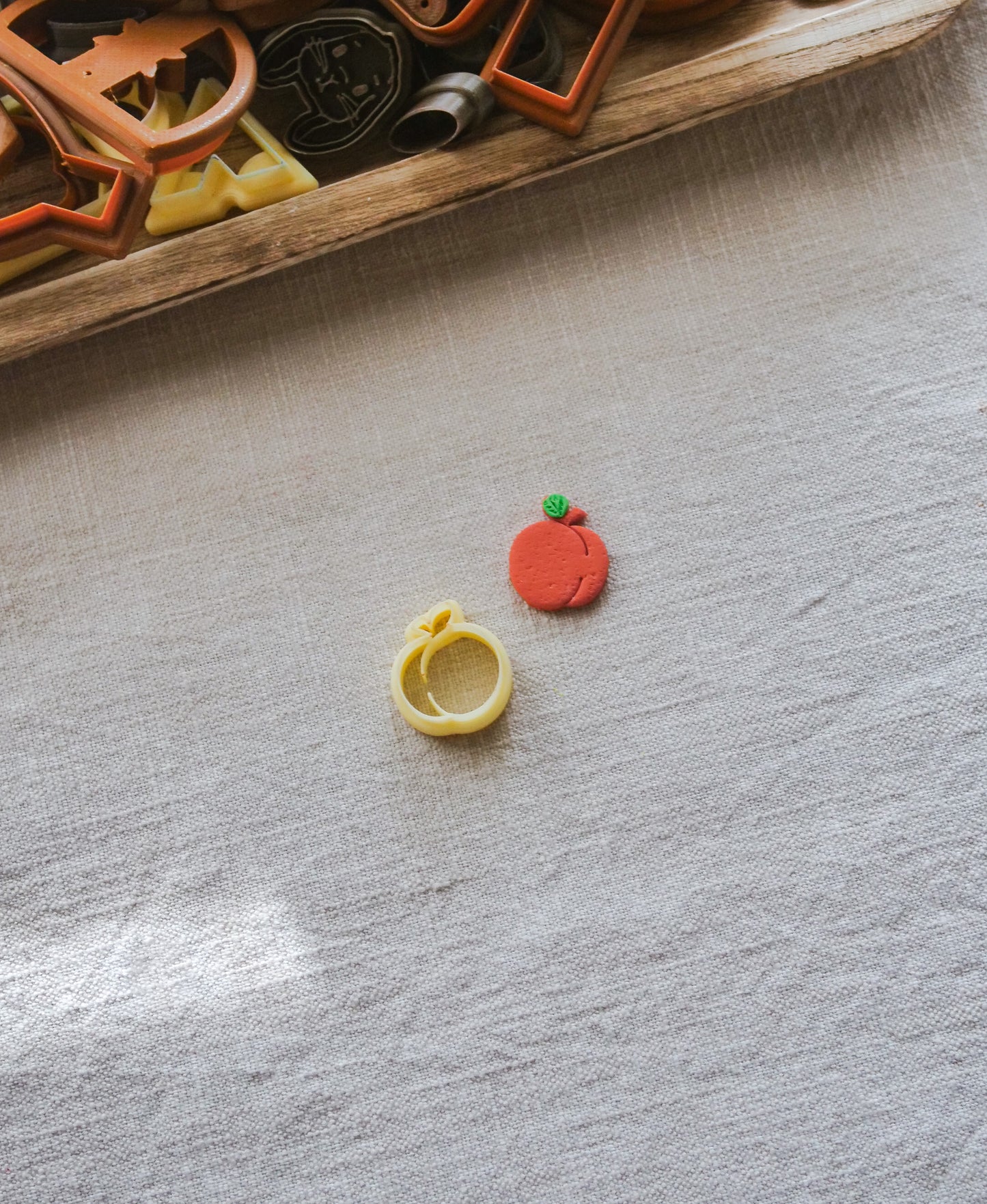 Peach Clay Cutter image 1