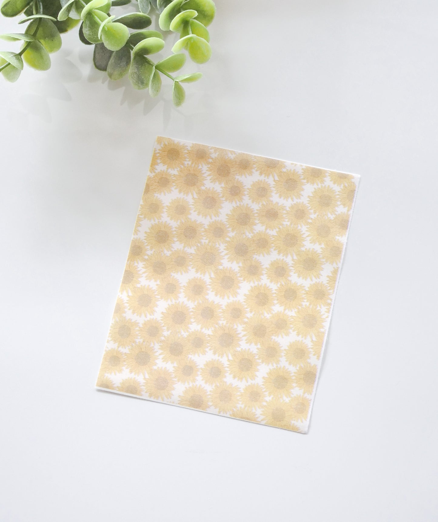 Vintage Sunflower Transfer Sheets image 1