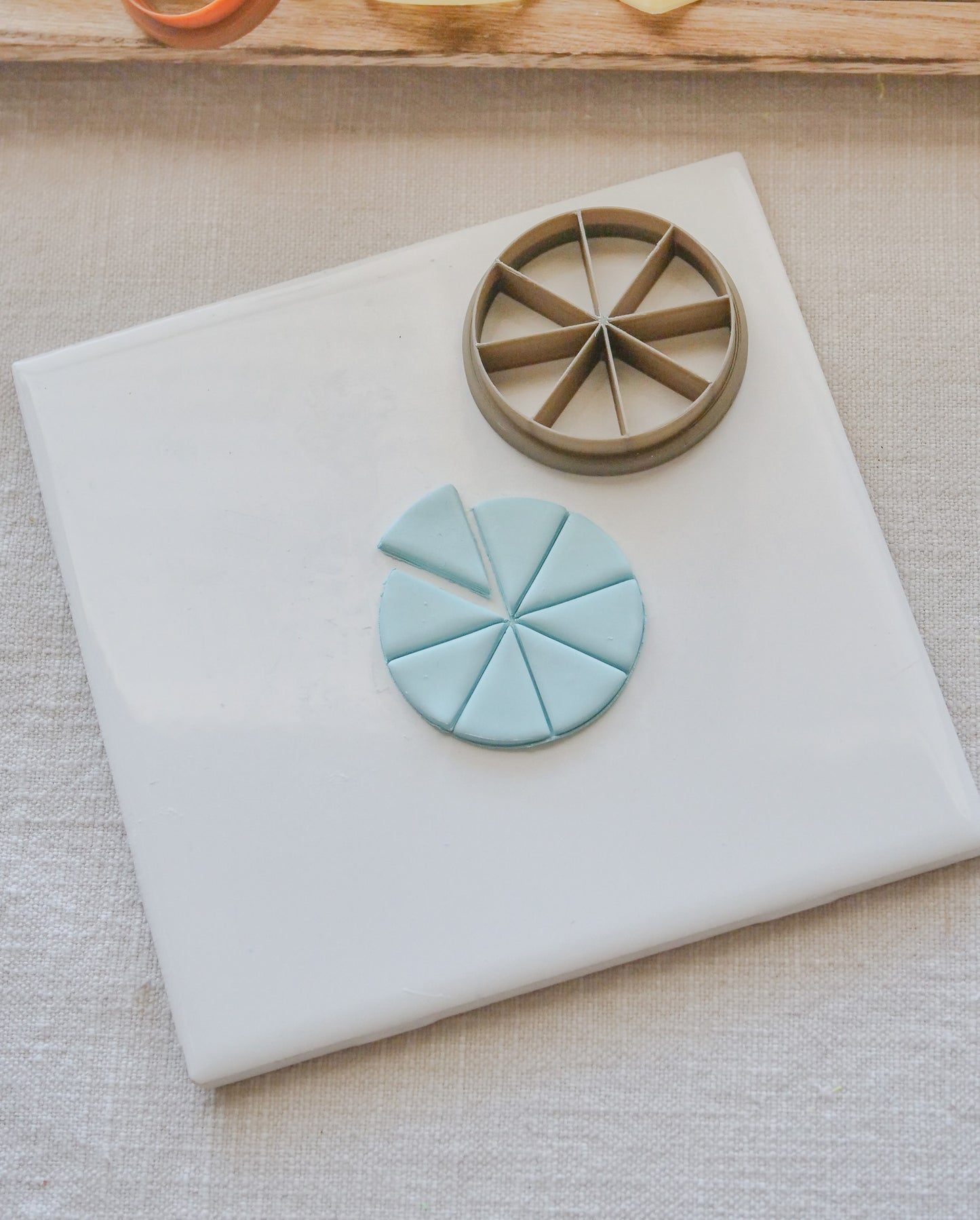 Color Wheel Polymer Clay Cutter image 2