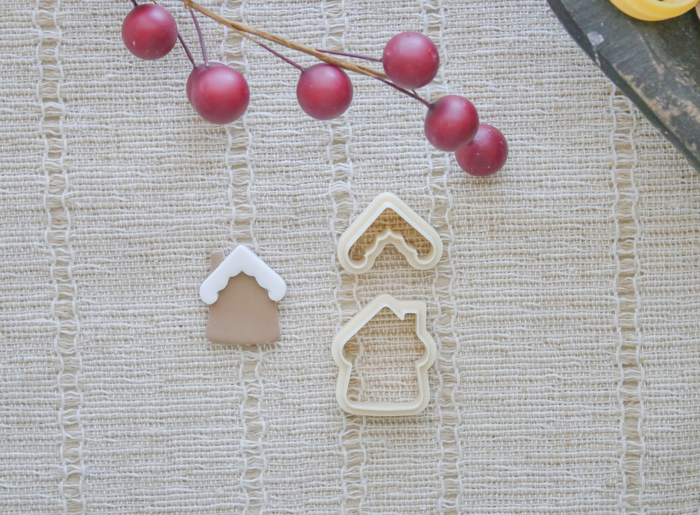 Gingerbread Polymer Clay Cutter Set image 0