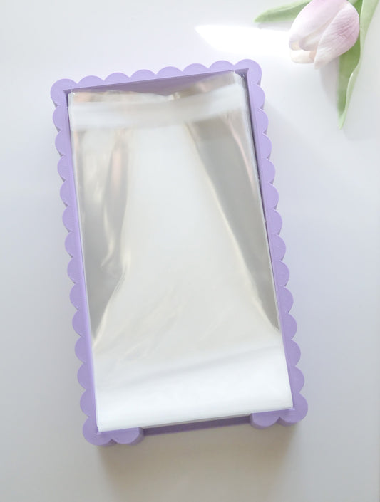 Fluted Style Poly Bag Holder