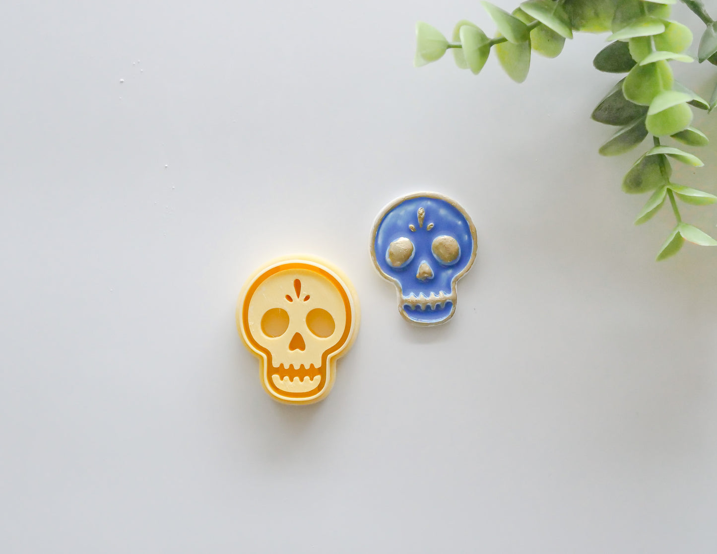 Día de los Muertos Embossed Skull Cutter