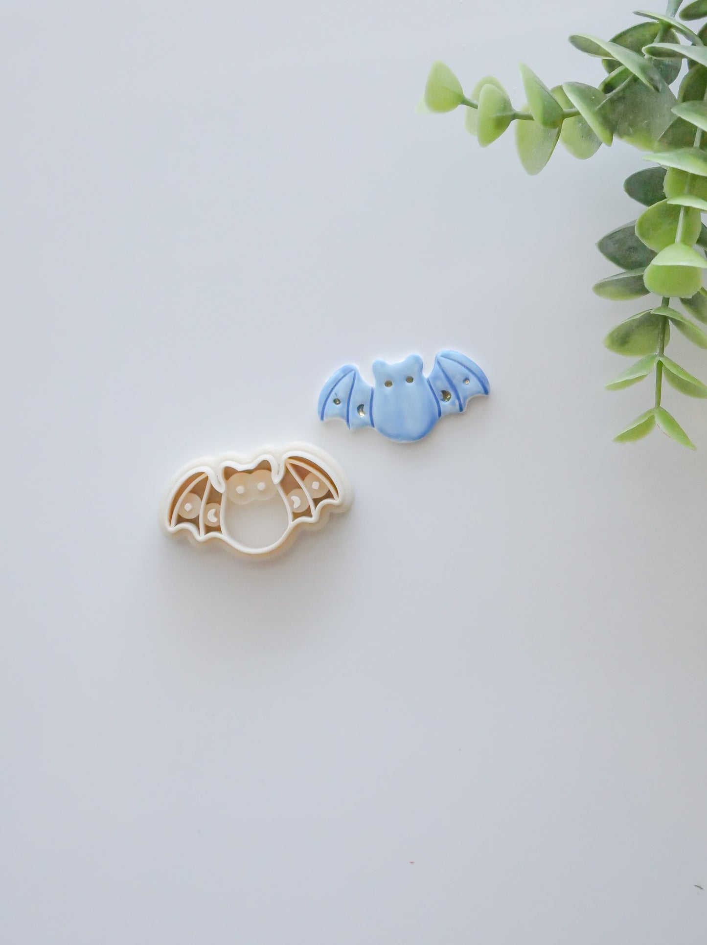 Spooky Bat Polymer Clay Cutter
