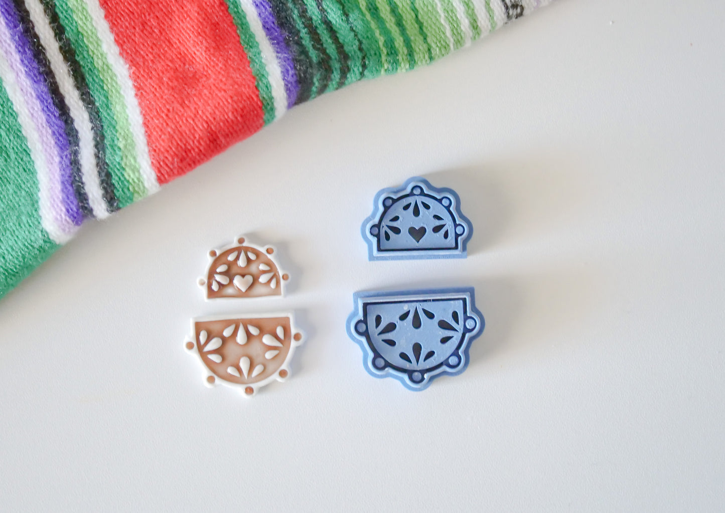 Talavera-Inspired Polymer Clay Cutter Set | Hello Cutters