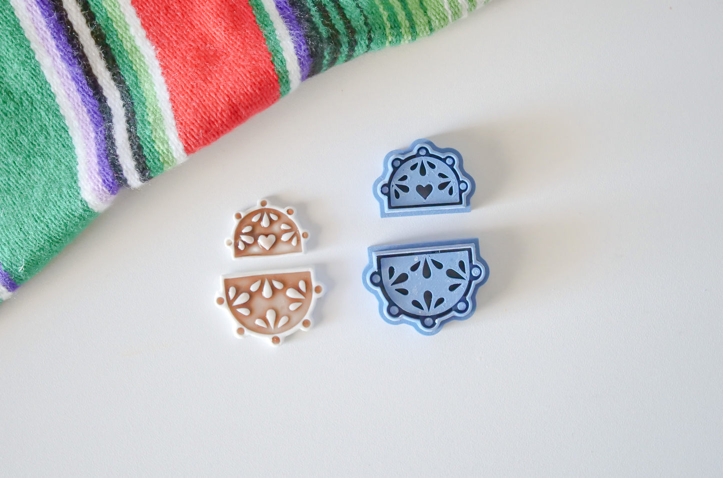 Talavera-Inspired Polymer Clay Cutter Set | Hello Cutters