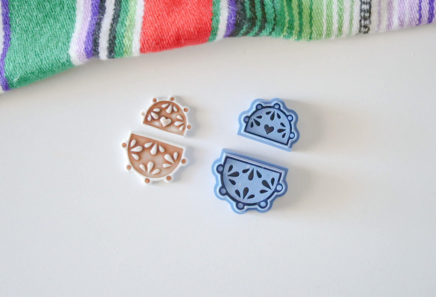 Talavera-Inspired Polymer Clay Cutter Set | Hello Cutters