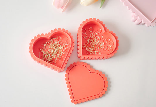 Heart Shape Stackable Organizer