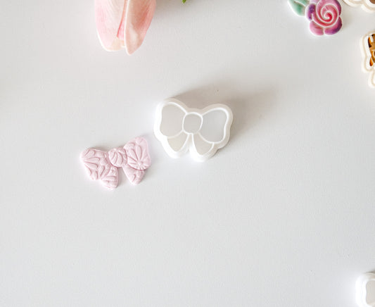 Coquette Polymer Clay Cutter – view 2 | Hello Cutters