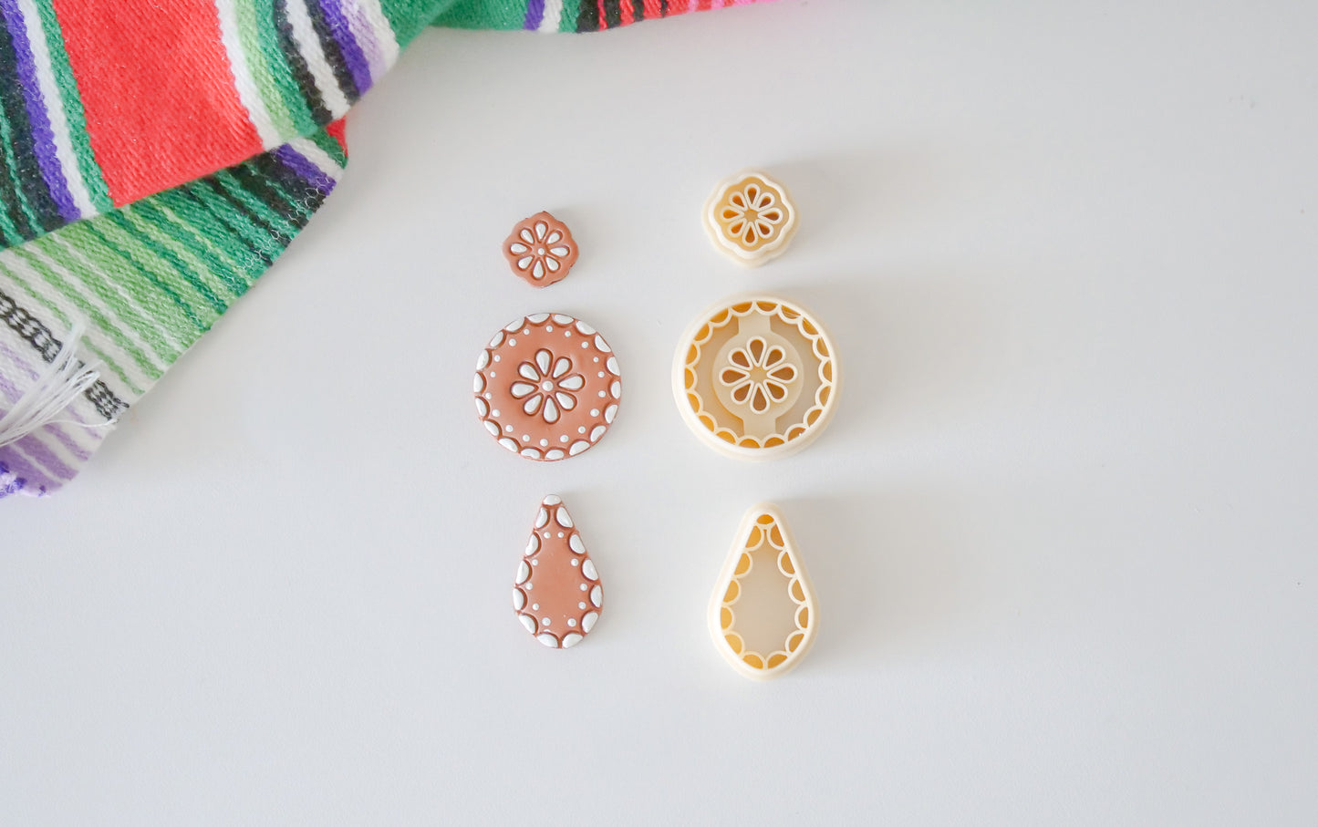 Talavera Polymer Clay Cutter Set by Hello Cutters