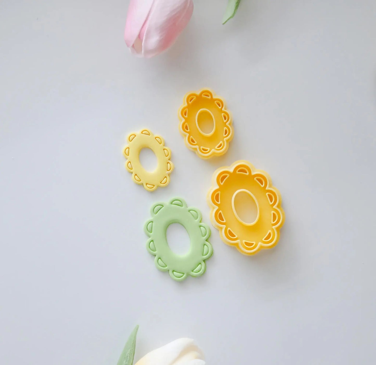 Embossed Scallop Flower Set image 0
