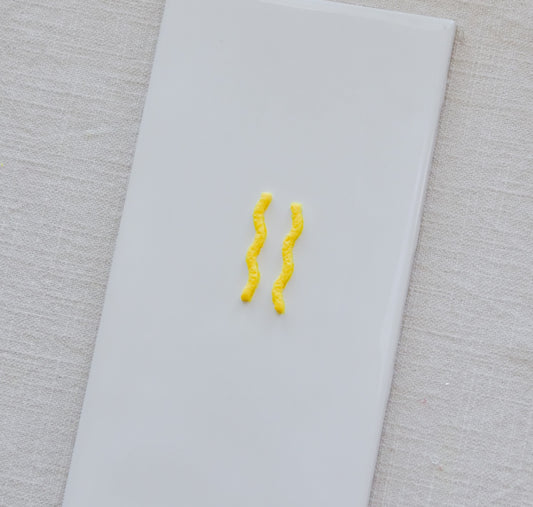 Thin Squiggle Polymer Clay Cutter Set image 1