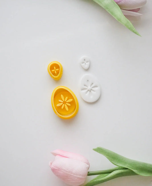 Talavera Egg Polymer Clay Cutter image 1