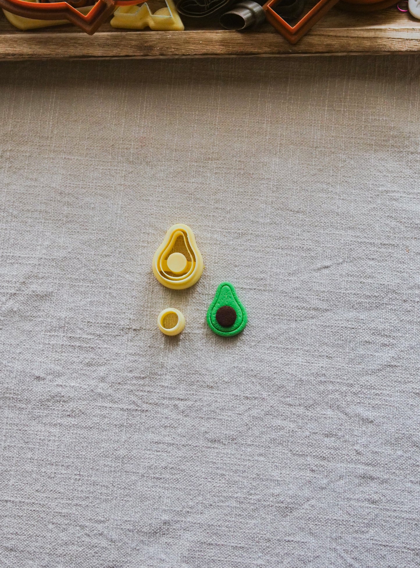Avocado Clay Cutter Set image 0