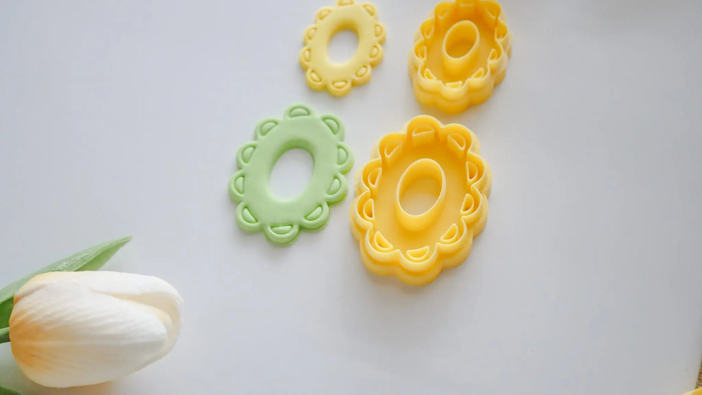 Embossed Scallop Flower Set image 1