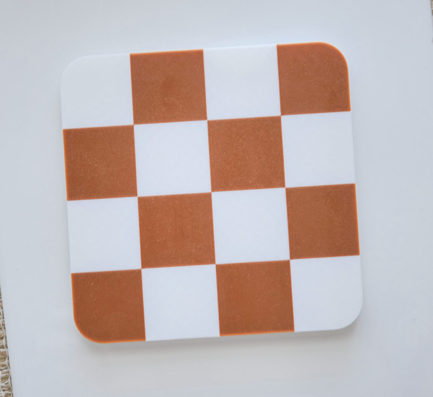 Checker Clay Design Swivel Trays image 1