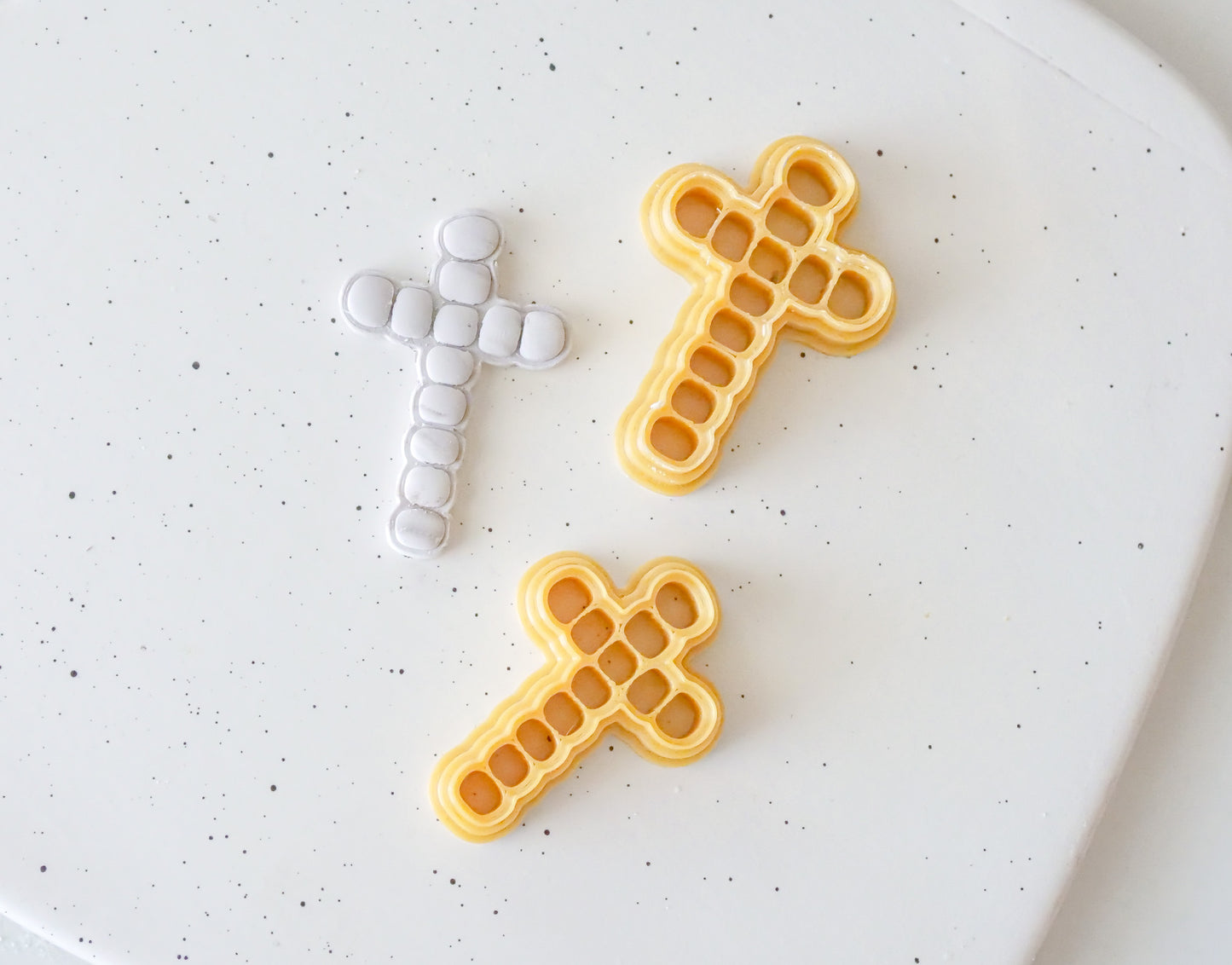Cross Stone Polymer Clay Cutter image 0