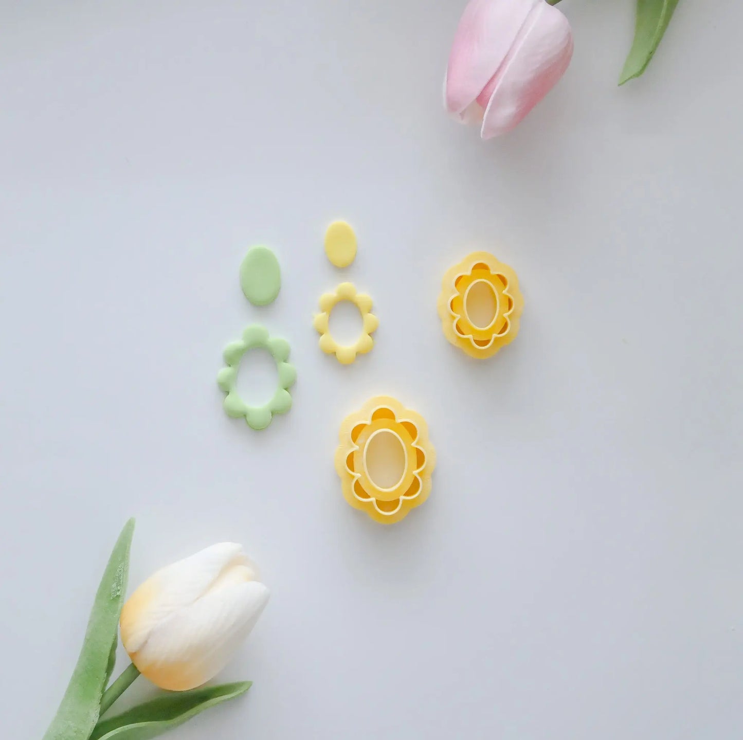 Scallop Retro Flower Set image 0