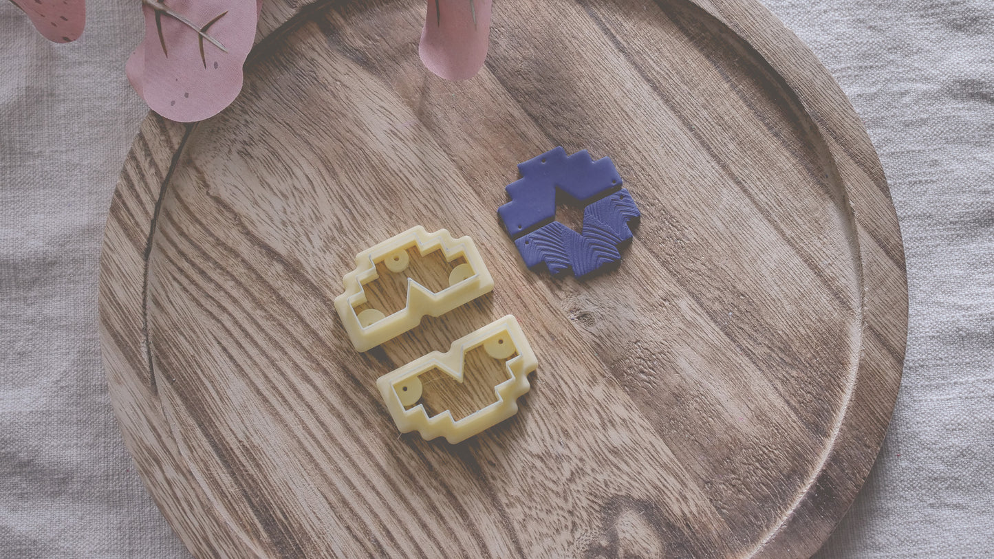 Boho Shape Clay Cutter Set image 1