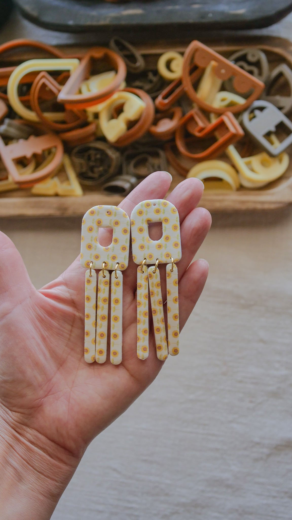 Sunflower Polymer Clay Transfer Sheets image 2