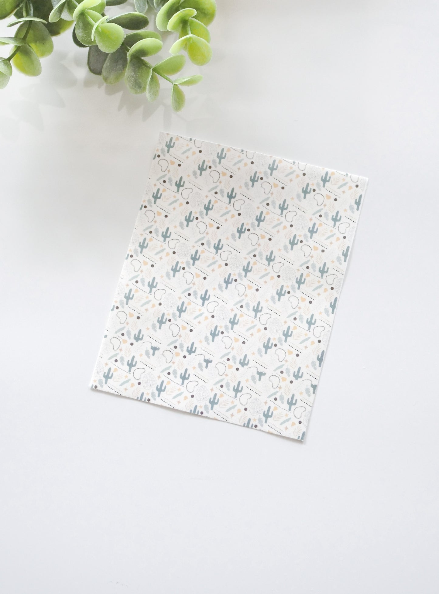 Boho Cactus Transfer Sheets image 1