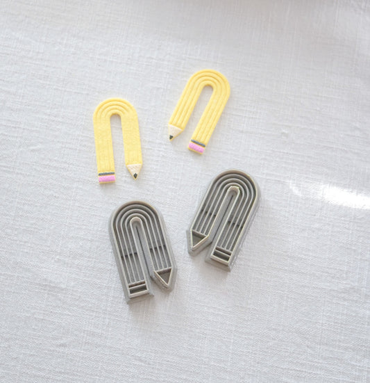 Arch Pencil Polymer Clay Cutter Set image 1