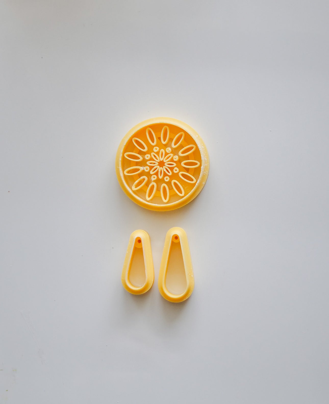 Round Flower Polymer Clay Cutter image 2