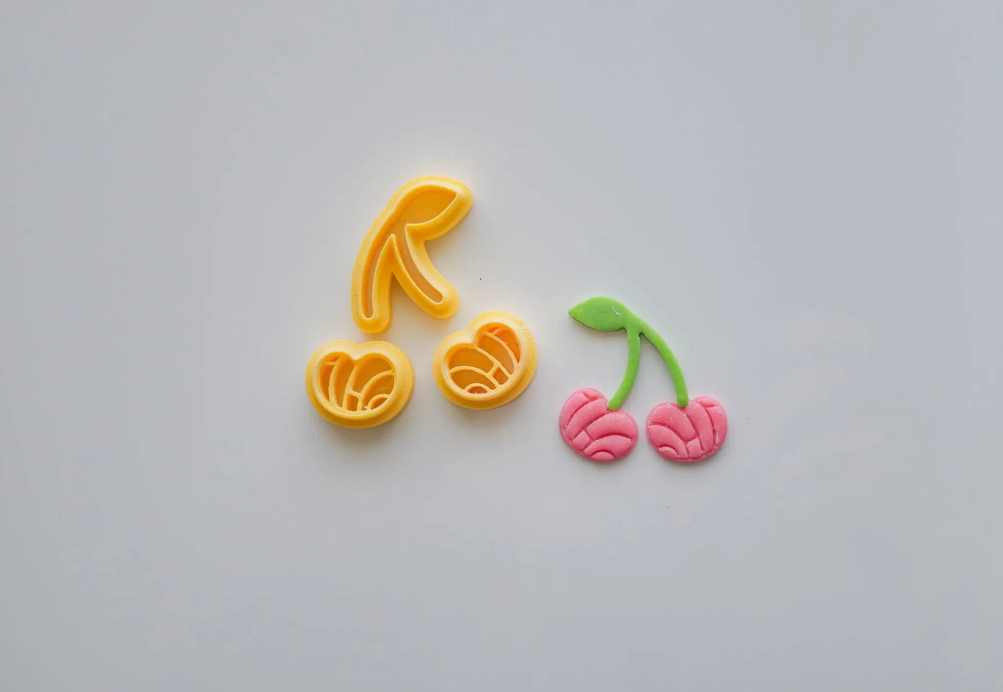 Concha Cherries Polymer Clay Cutter Set image 2