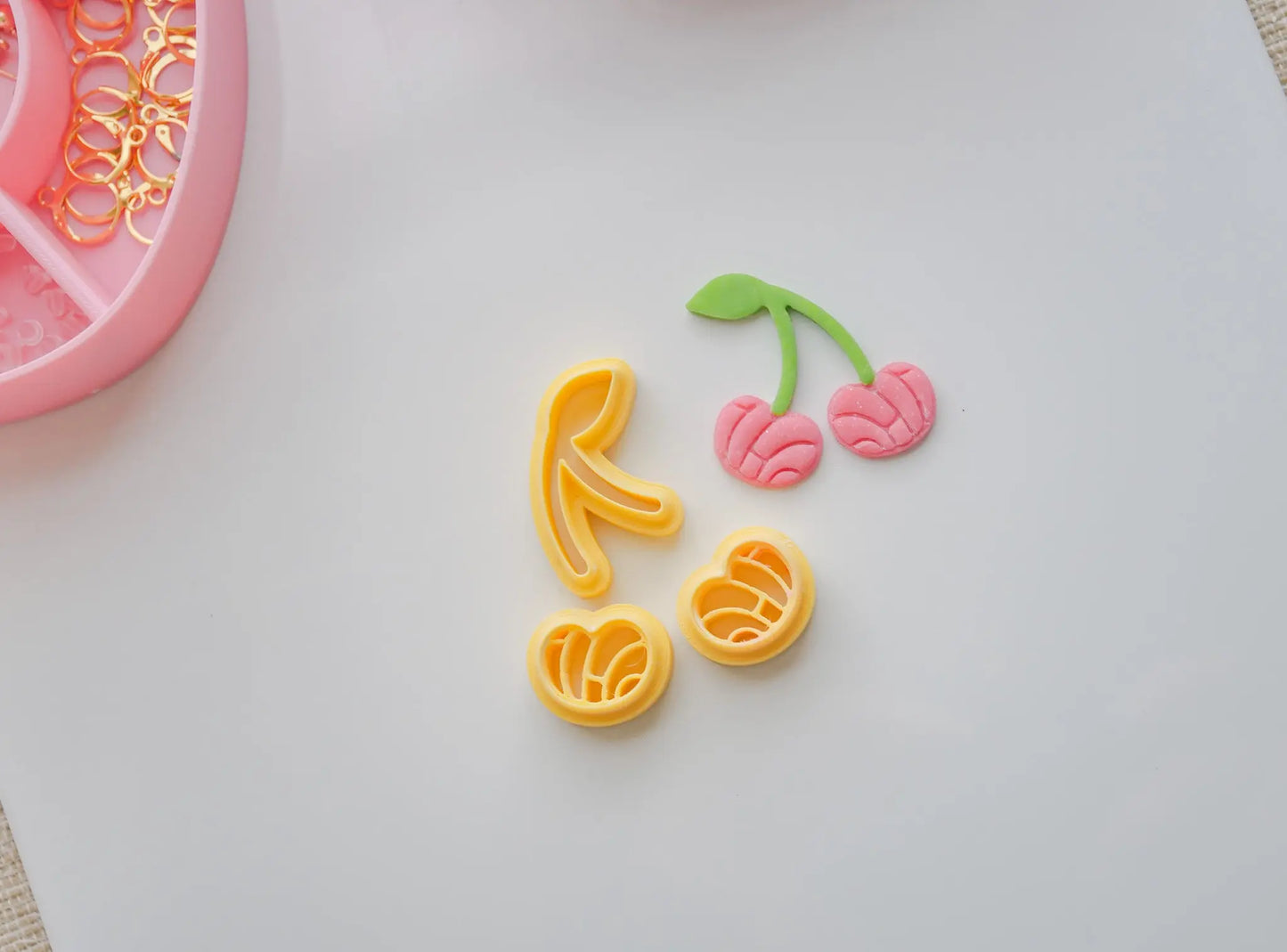 Concha Cherries Polymer Clay Cutter Set image 5