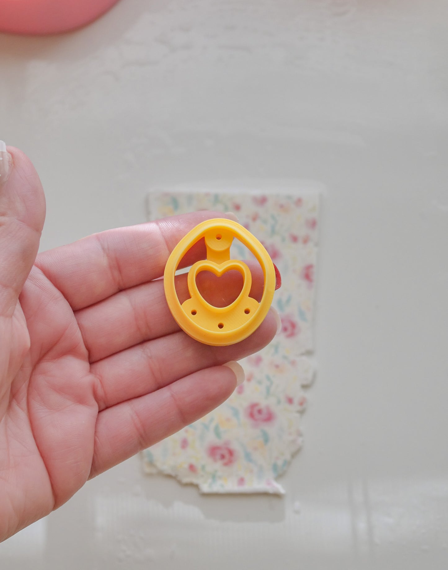 Abstract Heart Polymer Clay Cutter Set image 2