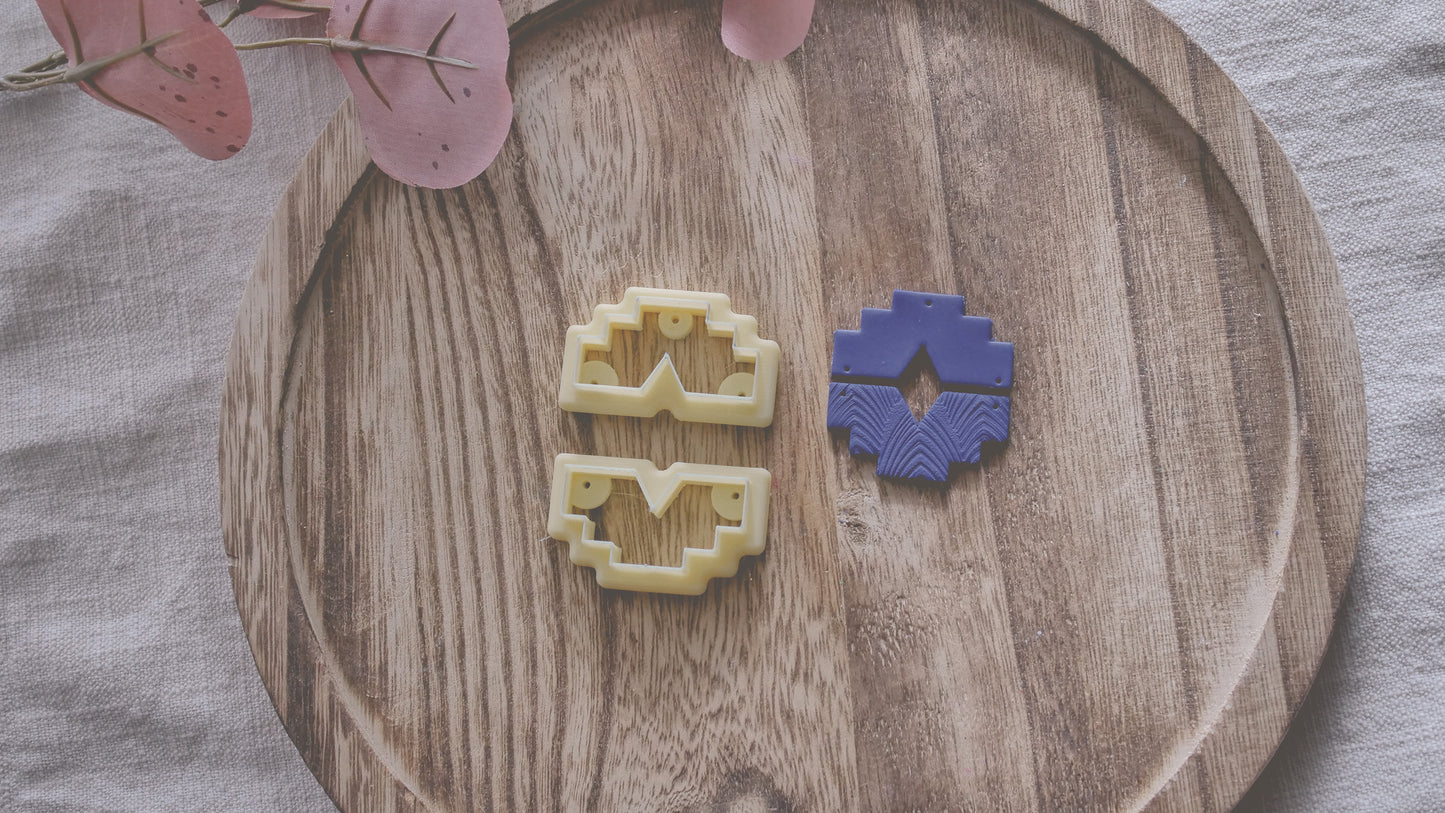 Boho Shape Clay Cutter Set image 0