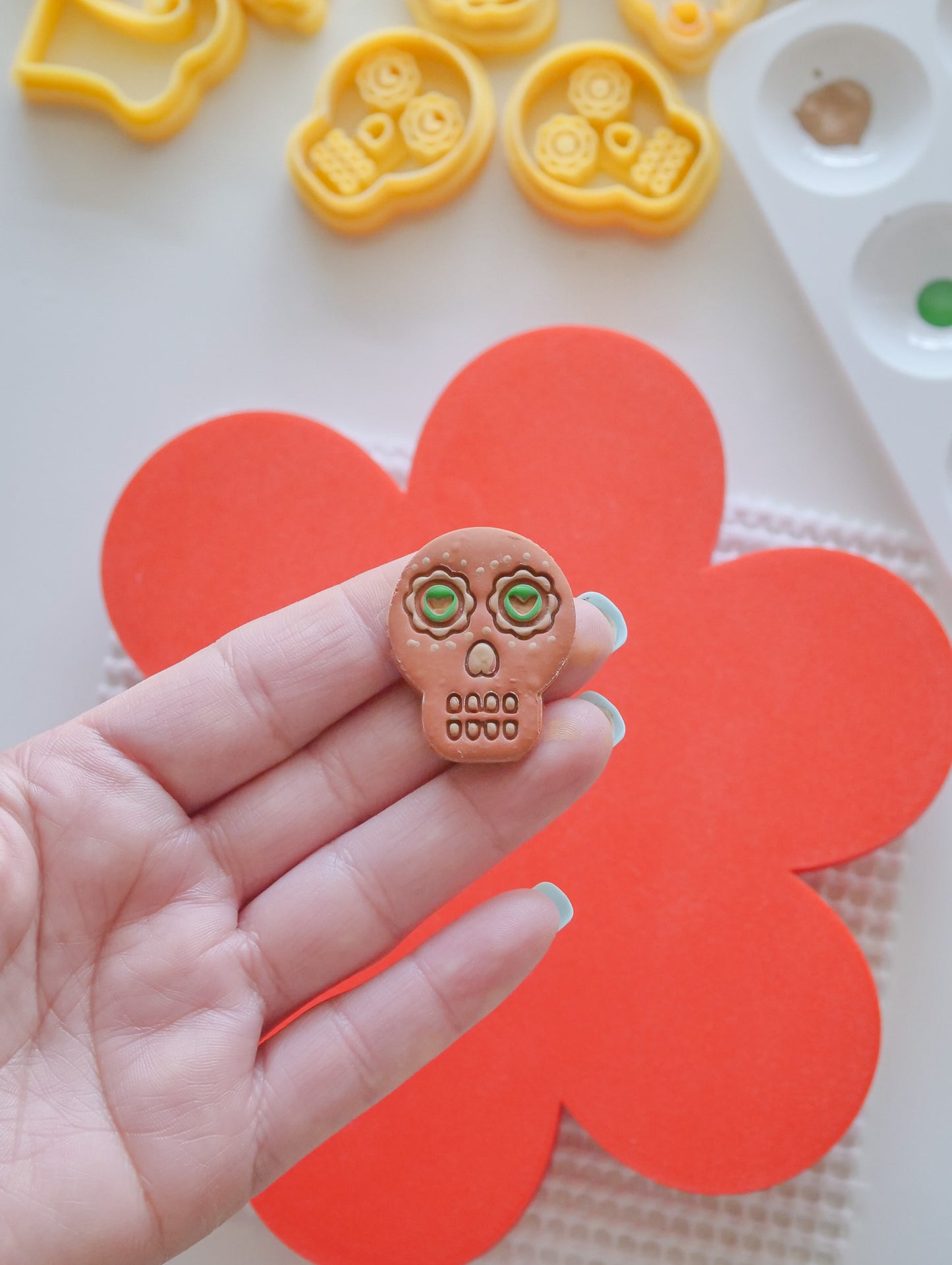 Calavera Polymer Clay Cutter image 5
